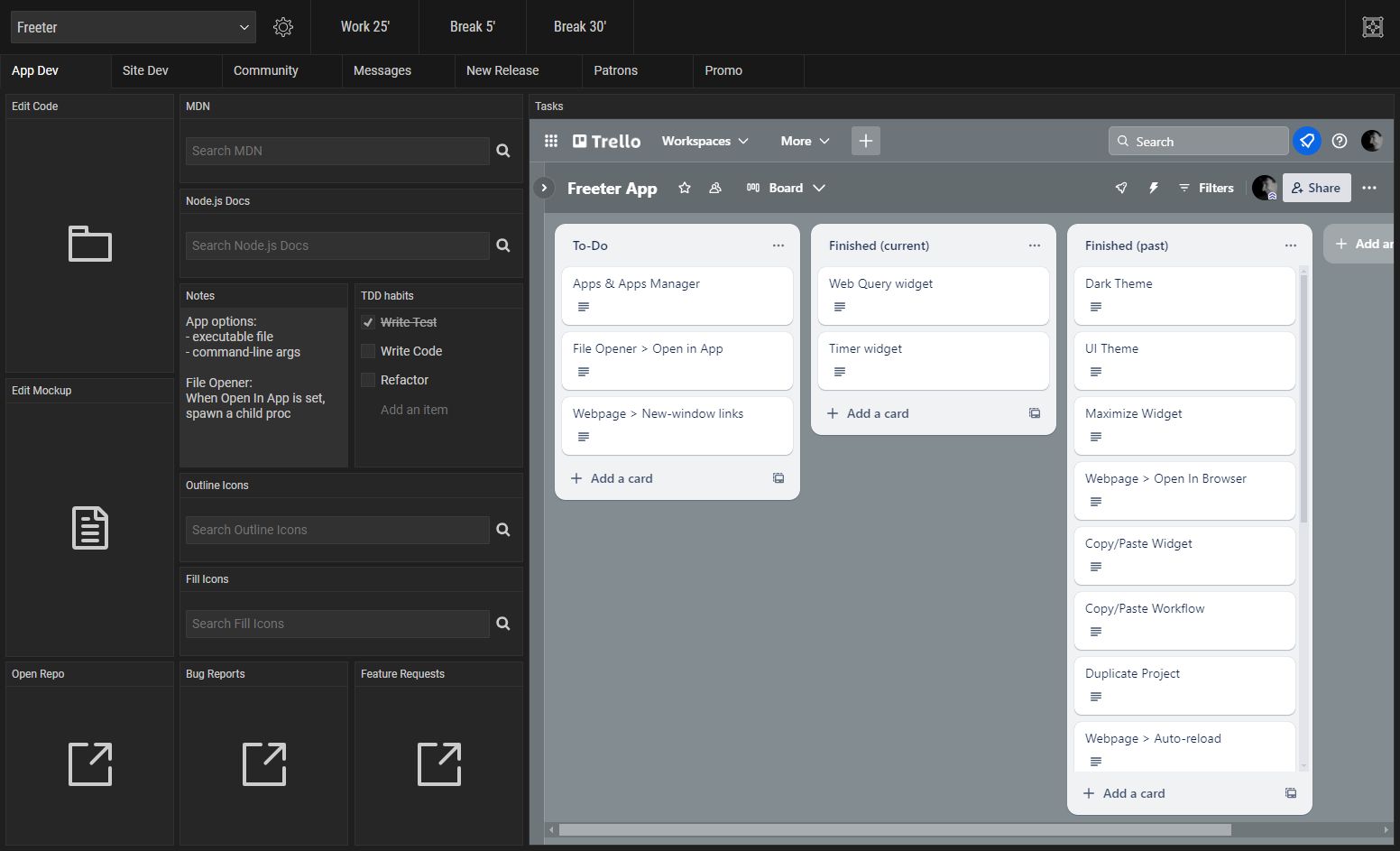 App / Website Development Workflow