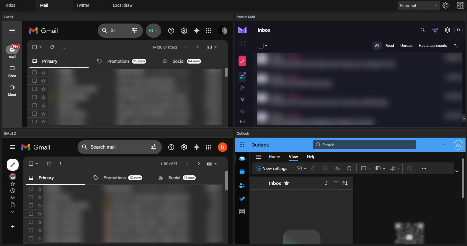 Multiple Email Accounts In One Workflow Tab